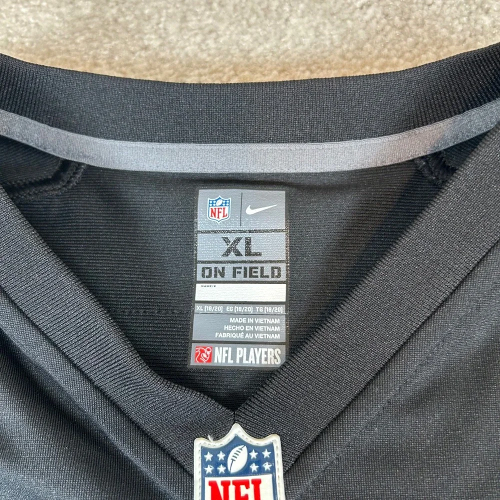 Nike‎ Pittsburgh Steelers Jersey Youth XL Black JuJu Smith-Schuster 19 NFL